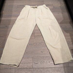 Uniqlo U Corduroy Wide Pleated Pants Small
